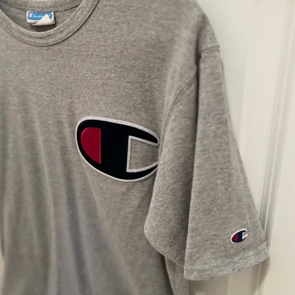 3/$19 Champion Heritage Big C Logo short sleeve T-shirt - Picture 9 of 13